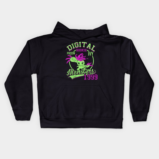 Poison Ivy Kids Hoodie by absolemstudio